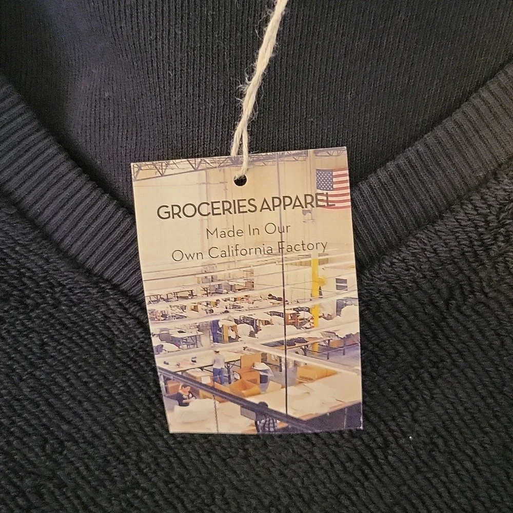 Groceries Apparel 100% Organic Cotton V-neck Sweater - Picture 6 of 9